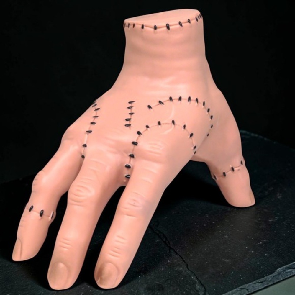 Wednesday Addams Thing Hand Prop 6" Lifelike Latex Figure Horror Style Decor